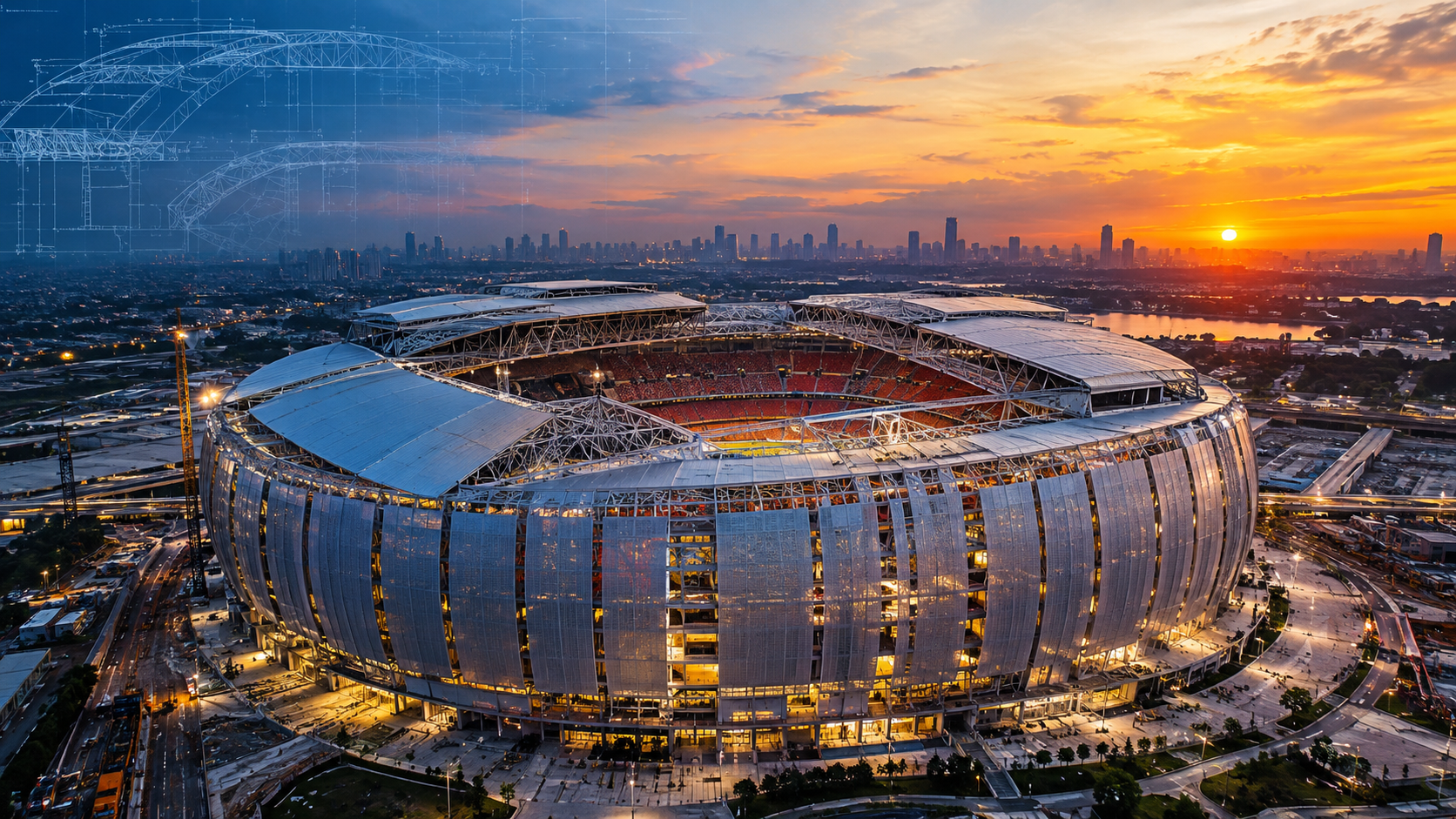 Jakarta International Stadium (JIS), proyek megastruktur WEGE
